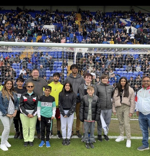 Members of the Interfaith Youth Forum during a 2022 visit
