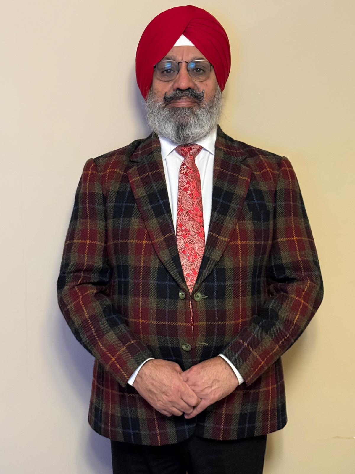Portrait of Iqbal Padda, Administrator